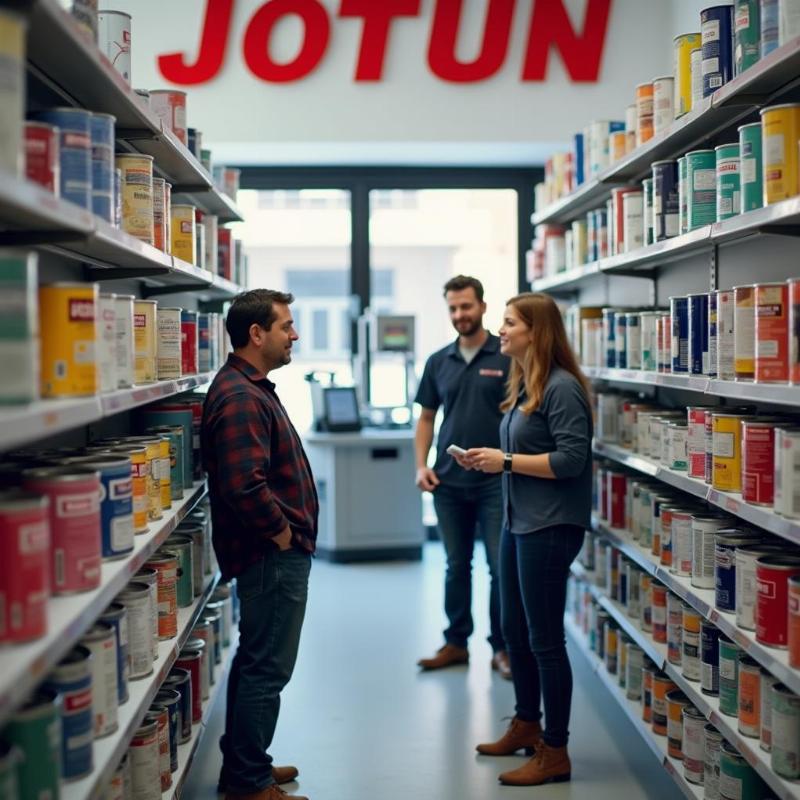 Khám phá không gian và sản phẩm tại một đại lý sơn Jotun chính hãng uy tín